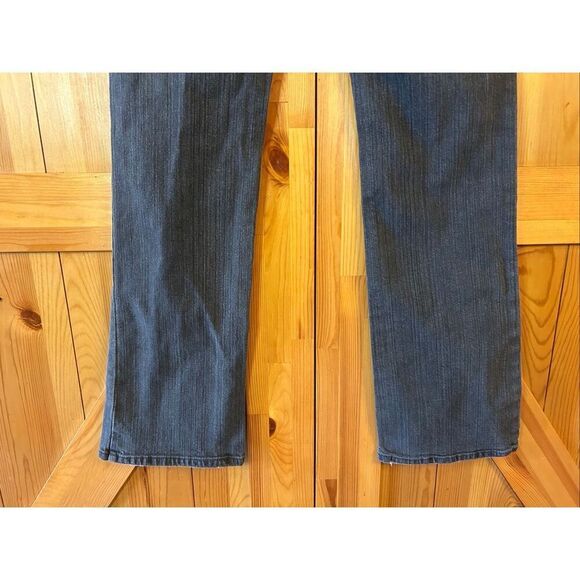 Harley-Davidson Women’s Distressed Bootcut Jeans Faded Black Size 8 (5474) - Picture 6 of 8